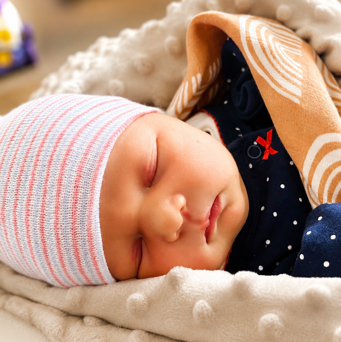 Bebé dormido plácidamente - curso Descifrando el Sueño de tu Bebé